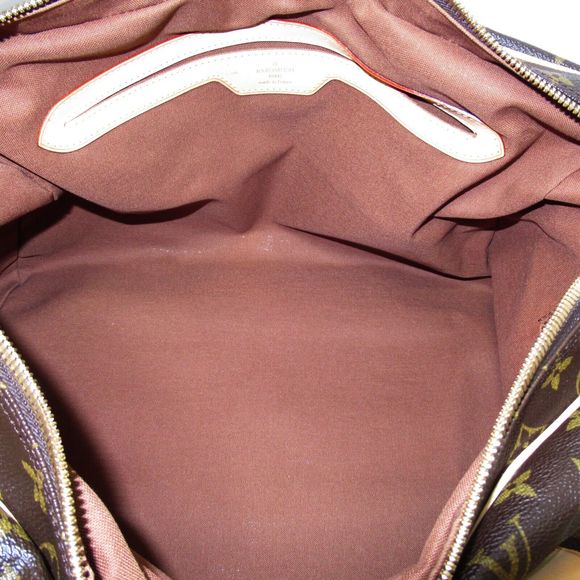 Louis Vuitton Carryall Boston Bag Monogram Canvas Brown  Unisex LV - Picture 5 of 11